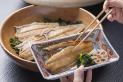 宝楽に一工夫を加え、柔らかくあたたかいままお召し上がり頂けます。(写真はイメージです。)