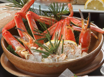 ◆冬Ｐ◆茹で蟹１枚◆かにの贅沢三昧！かに好きの心を満たす至福のひととき『かに御膳グレードアップ』