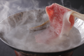 まろやかな甘味の素材の味が引き立つ黒毛和牛シャブです！(写真はイメージです。)