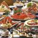 ◆冬Ｐ◆活松葉蟹半丁使用 ぷりぷり蟹刺し＆香ばし焼き蟹を贅沢に堪能するフルコース『蟹づくし会席』