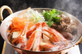 さんぽう西村屋本店　特撰『松葉蟹すきとオーガニック地物野菜』白梅コース