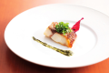 《RiccaWメインコース》但馬牛熟成肉＆鮑のコンポートロースト【西村屋ホテル招月庭内レストランRiccaにて】