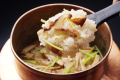 《松茸土瓶蒸し・但馬牛と雲丹、松茸のすき鍋・松茸炭火焼き》松茸至福会席