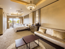 ＜ラグジュアリー＞203【HABUTAE-羽二重】温泉露天風呂付洋室/68平米