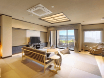 303【TSUMUGI-紡】露天風呂付和洋室/105平米