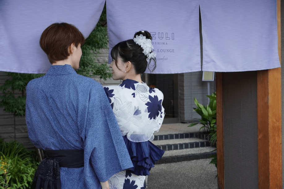 ゆかた着付け体験 ゆかた着付け体験