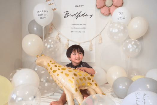 飾り付けの前でごゆっくりと撮影をお楽しみください＾＾