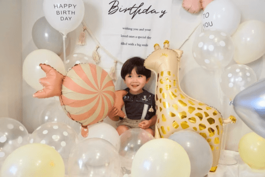 飾り付けの前でごゆっくりと撮影をお楽しみください＾＾