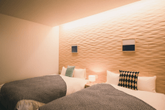 ツインバルコニールームベッド