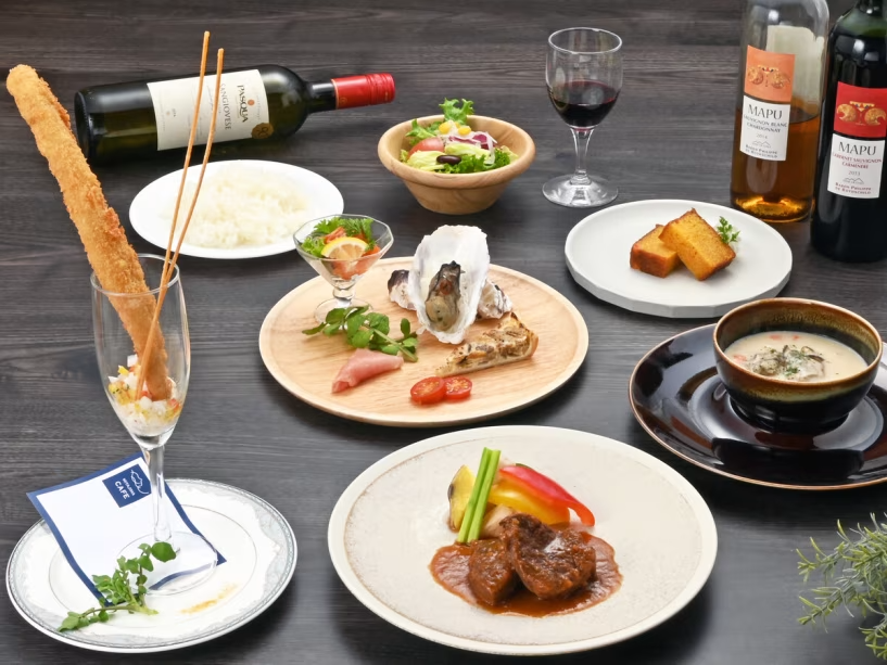 宮島カフェディナーコース