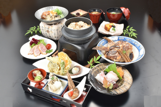 宮島・広島名物を食べるなら☆平清盛会席☆※料理一例