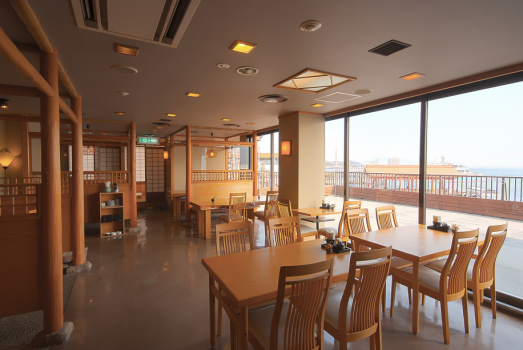 お夕食は和食レストラン「茶屋わたや」で。