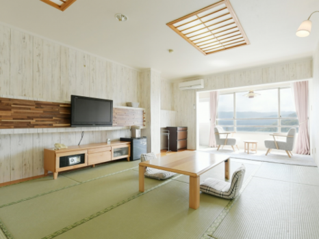 【和室】15畳★マウンテンビュー★日差しの心地よい空間です♪