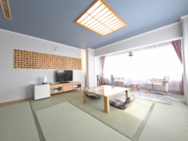 【和室】12畳★芦ノ湖ビュー★デザインにこだわった空間。女子会にもお勧めです