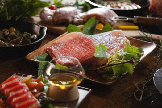 【1泊2食】1日1組限定”最高級の食材を堪能できる最上級のBBQディナー　【Auberge villa KUON-久遠-】
