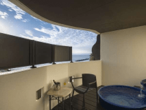 客室露天風呂の一例（3F）