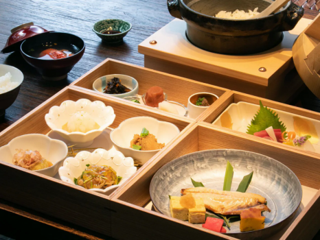 ご朝食の一例です
