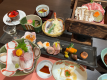 和食会席膳　御夕食　（１例）