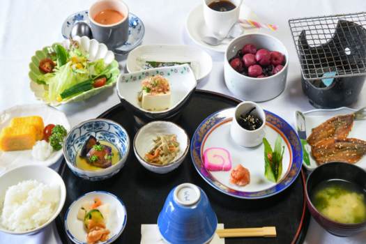 【朝食のみ】気軽に天草観光を愉しむ！ゆっくりとやさしい和定食の朝ごはんを＜朝食付き＞