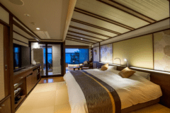 ≪２Ｆ≫「ＭＩＮＡＭＯ」露天風呂付ハリウッドツイン和室202号室