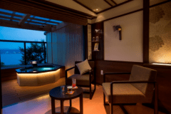 ≪２Ｆ≫「ＭＩＮＡＭＯ」露天風呂付ハリウッドツイン和室202号室