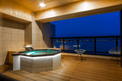 ≪３Ｆ≫デザインフロア「MINAMO」露天風呂付ツインベッド洋室