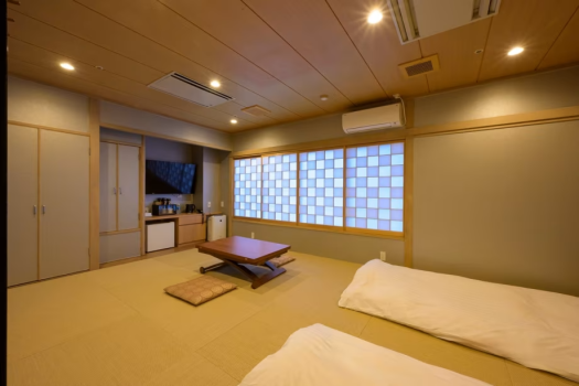 【くつろぎ12畳＜内風呂あり＞】個別のバス・トイレ完備のゆったりとしたお部屋です