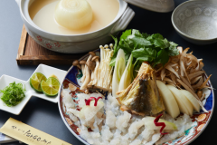 瀬戸内鯛の玉葱スープ鍋【ISAGOプレミアム鍋会席】