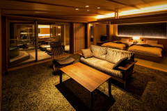 温泉掛流し半露天風呂付絶景スイート『燎』 温泉掛流し半露天風呂付絶景スイート『燎』