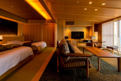 温泉掛流し半露天風呂付絶景スイート『燎』 温泉掛流し半露天風呂付絶景スイート『燎』