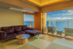 温泉掛流し露天風呂付絶景和モダン『粋』 温泉掛流し露天風呂付絶景和モダン『粋』