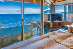 温泉掛流し露天風呂付コーナーツイン『碧』 温泉掛流し露天風呂付コーナーツイン『碧』