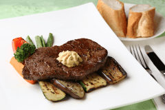 【ご夕食】下呂といえば外せない飛騨牛ステーキ