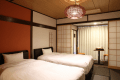 【和モダン】ツインルーム（禁煙）
靴を脱いでお寛ぎいただける和風のツインルームです。