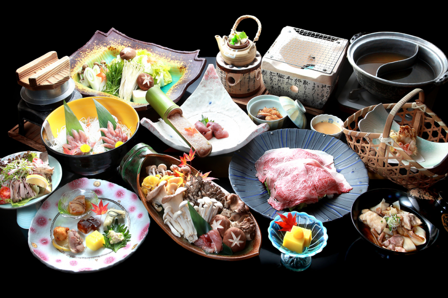 豪華に、高級食材きじ料理フルコースプラン＜朝・夕・お部屋食＞