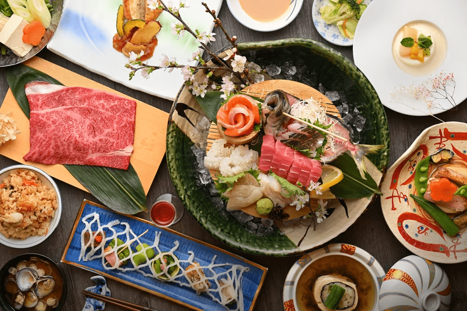 【地魚大皿盛り】&times;【黒毛和牛しゃぶしゃぶ】&times;【選べる逸品】欲張り三大メイン♪