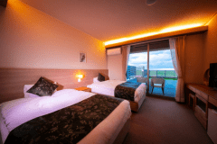 【太平洋ビュー◇洋室】“2人専用”の気兼ねないひととき♪“オーシャンビュー”の絶景が想い出の風景に