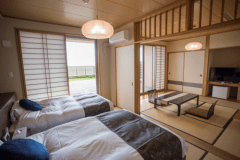 太平洋側【ベッド付和室】（和室6帖303タイプ）