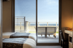 【太平洋ビュー◇洋室】&ldquo;2人専用&rdquo;の気兼ねないひととき♪&ldquo;オーシャンビュー&rdquo;の絶景が想い出の風景に