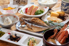 【朝食】駿河湾の魚の干物が美味しい！