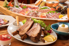 舟盛り＆スペアリブ