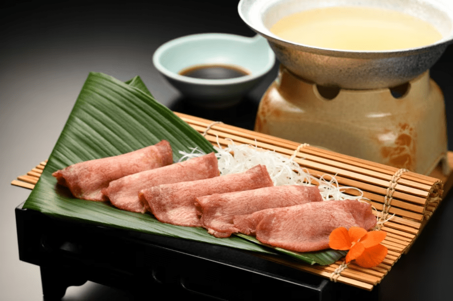 【仙台名物「牛たん」のしゃぶしゃぶ御膳】仙台名物牛タンをあっさりとしゃぶしゃぶでお楽しみくださいませ（イメージ画像）