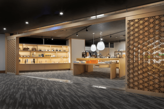 2023年、新たにリニューアルされた売店になります