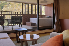 露天風呂付和洋室「楪の間」