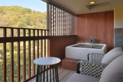 露天風呂付和洋室「楪の間」