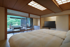 露天風呂付和洋室「梔の間」