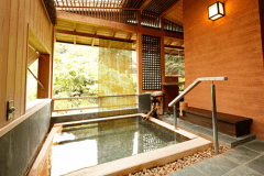 【Ｄタイプ：万葉】万葉のお風呂も源泉かけ流し♪川の音がたまりません。