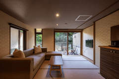 【Cタイプ：紫陽花】白雲荘の魅力であるプライベート感や客室の露天風呂、優雅な和室をお気軽に。