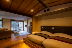 【Cタイプ：紫陽花】バルコニーで湯河原ならではの自然を楽しんで。