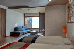 【B-2タイプ：白雲】2021年7月に半露天風呂付としてリニューアル！広々贅沢なお部屋